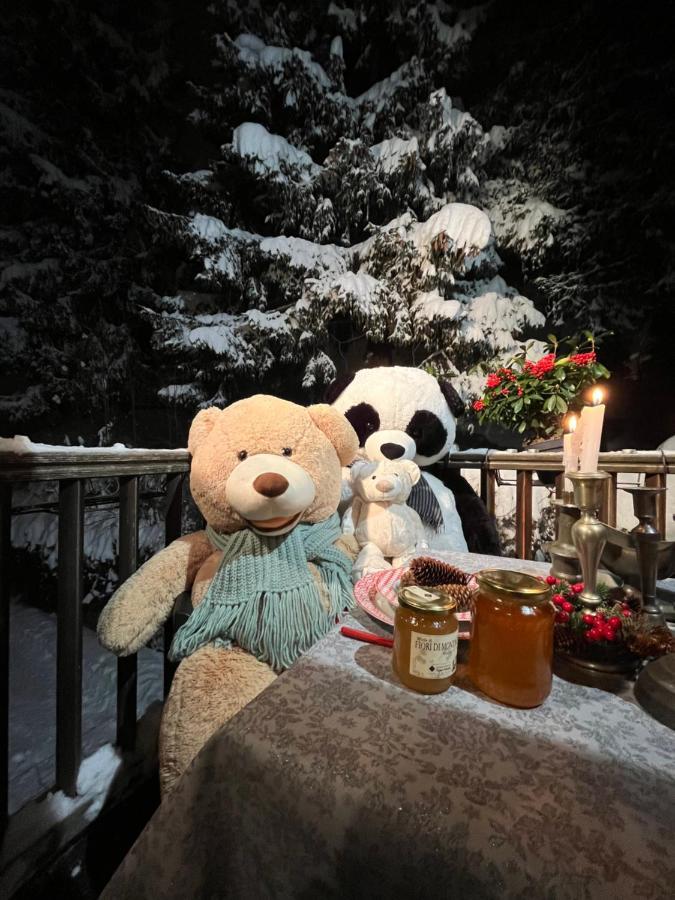Chalet Blanc "Le Flocon" クールマイユール エクステリア 写真